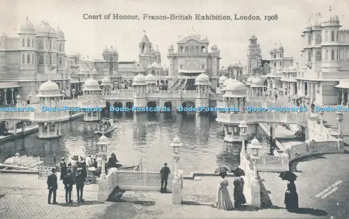R048958 Court of Honour Franco British Exhibition London 1908 Valentine
