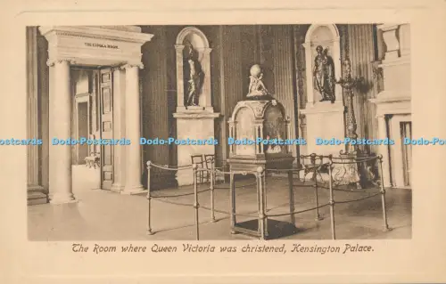 R048961 Das Zimmer, in dem Königin Victoria getauft wurde Kensington Palace