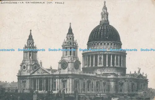 R048975 Londres La Cathedrale St Paul