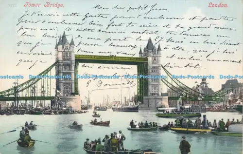R048981 Tower Bridge London 1905