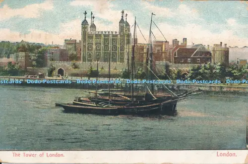 R049124 The Tower of London London 1907