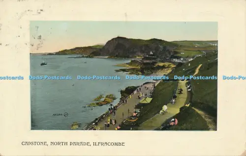 R049133 Capstone North Parade Ilfracombe Valentine 1909