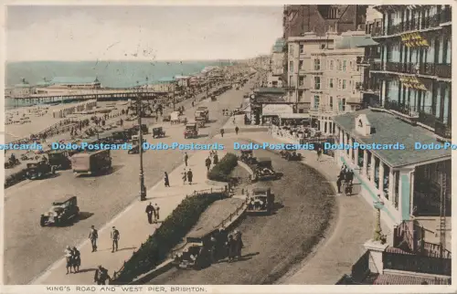 R049144 Kings Road und West Pier Brighton 1933