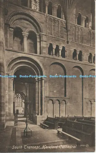 R049206 South Transept Hereford Cathedral Valentine 24461