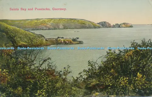 R049215 Saints Bay and Peastacks Guernsey
