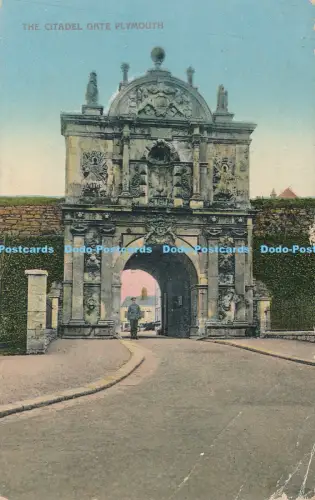 R049218 The Citadel Gate Plymouth 1920