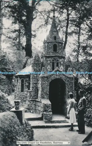 R049229 Die kleine Kapelle Les Vauxbelets Guernsey RP