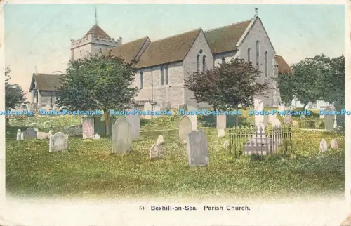 R049237 Pfarrkirche Bexhill on Sea 1905