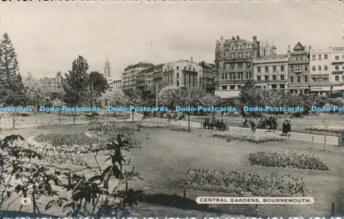 R049267 Central Gardens Bournemouth Dearden and Wade Sunny South RP 1958