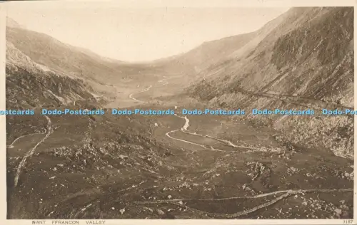 R049279 Nant Francon Valley Photochrom No 7167