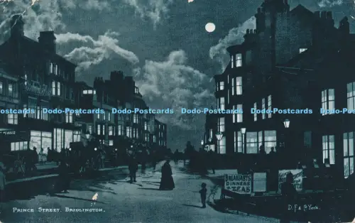 R049441 Prince Street Bridlington By Night 1904