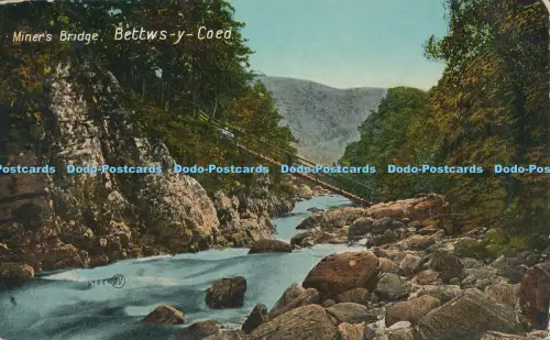 R049455 Miners Bridge Betten Y Coed Valentine 1933