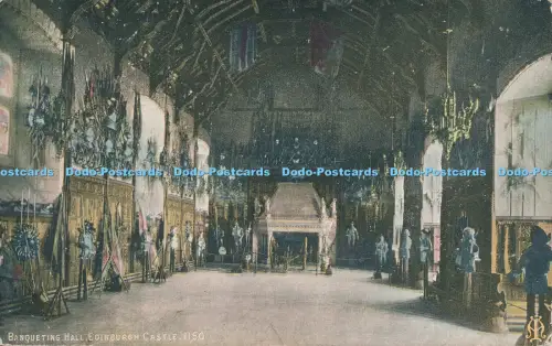 R049468 Bankettsaal Edinburgh Castle Alex A Inglis 1907