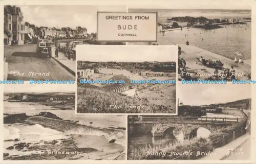 R049484 Grüße aus Bude Cornwall Mehrfachansicht Frith