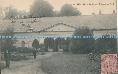 R049488 Douai Jardin des Plantes 1905