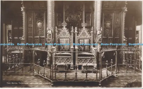R049494 The Royal Thrones House of Lords Walter Scott RP