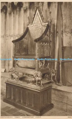 R049496 Westminster Abbey Krönungsstuhl Photochrom Nr. 65551