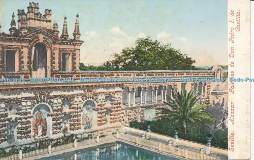 R049500 Sevilla Alcazar Galerias de Don Pedro I de Castilla Purger B Hopkins