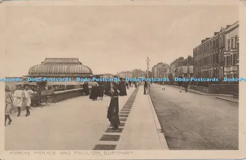 R049502 Marine Parade und Pavillon Burnham John Whitby 1923