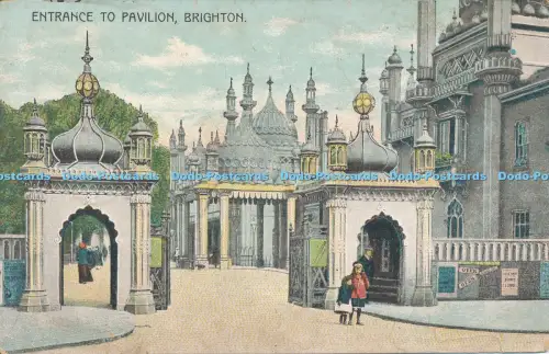 R049791 Eingang zum Pavillon Brighton 1908