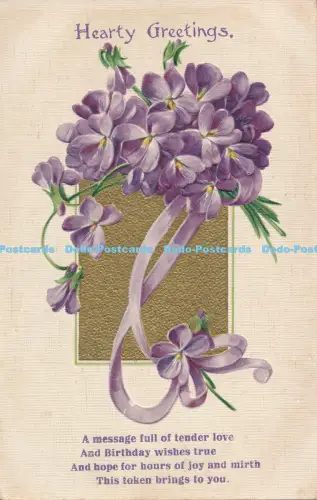 R049793 Herzliche Grüße Blumen Hildesheimer