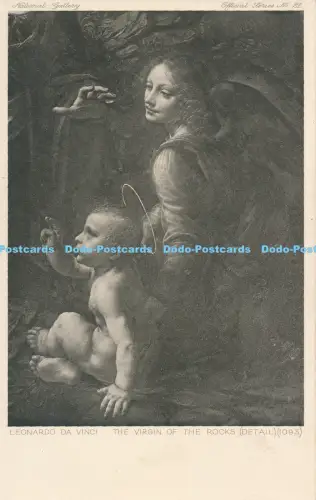R049799 AK Leonardo da Vinci Die Jungfrau der Felsen
