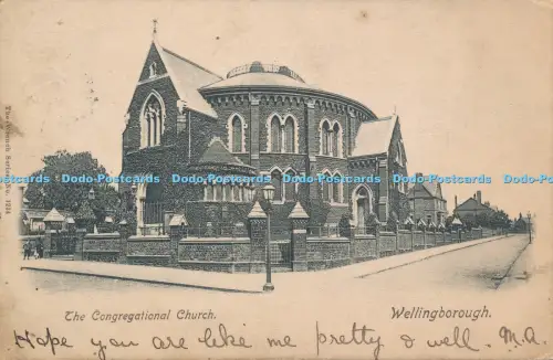 R049801 The Congregational Church Wellingborough Schraubenschlüssel 1903