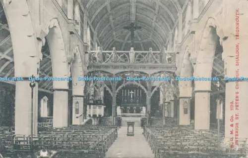 R049806 Innenraum Peterskirche Shaldon Teignmouth Cecily