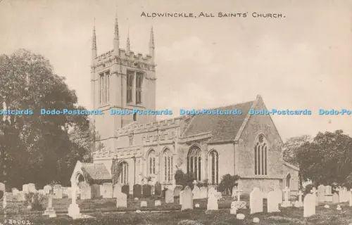 R049841 Aldwinckle Allerheiligen Kirche Fotochrom