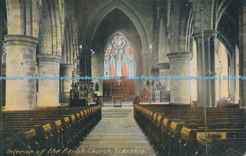 R049883 Innenraum der Pfarrkirche Scarboro Scott Russell