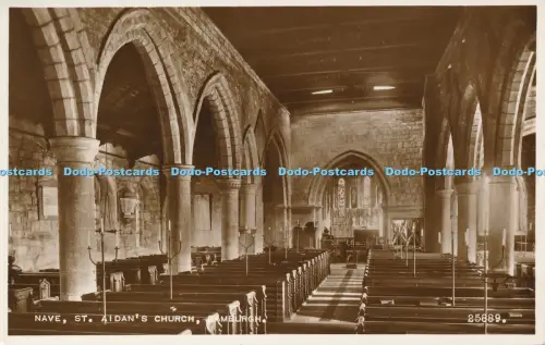 R049892 Kirchenschiff St. Aidans Kirche Bamburgh Valentinstag Nr 25889 RP