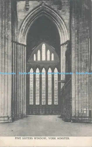 R049902 Fünf Schwestern Fenster York Minster