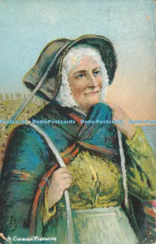 R049959 A Cornish Fishwife Peacock 1909