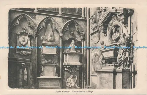 R049981 Poets Corner Westminster Abbey Stengel