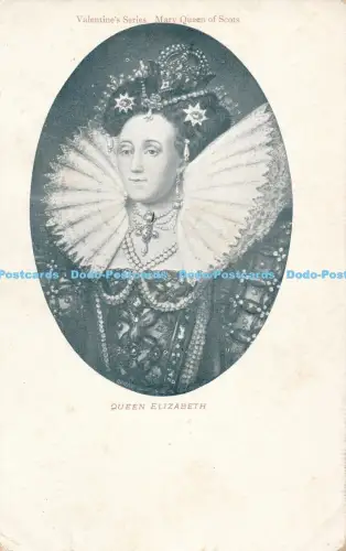 R049995 Postkarte Queen Elizabeth Valentine
