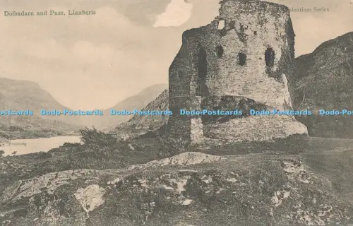 R049997 Dolbadarn und Pass Llanberis Valentine