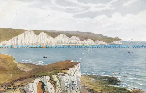 R050032 The Seven Sisters Nr Seaford Salmon 1948