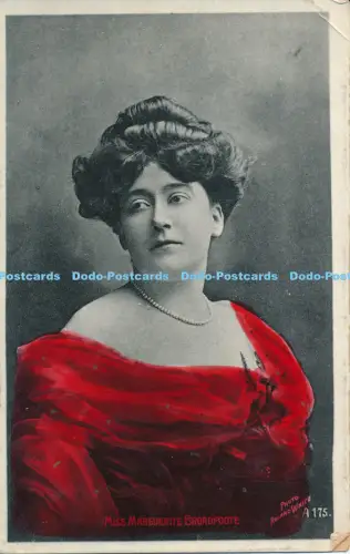 R050043 Miss Marguerite Broadfoote Emaille 1907