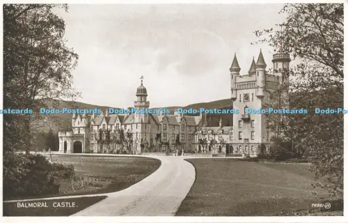 R050057 Balmoral Schloss Valentinstag Foto braun Nr 74881