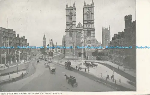 R050060 Blick vom Westminster Palace Hotel London 1906