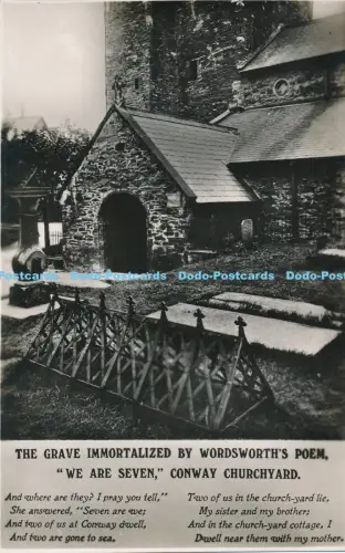 R050078 Das Grab verewigt von Wordsworths Gedicht Photochrom