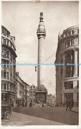 R050093 London The Monument Photochrom
