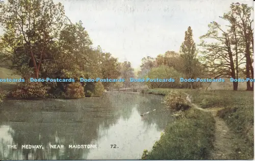 R050195 The Medway Near Maidstone Young and Cooper 1908