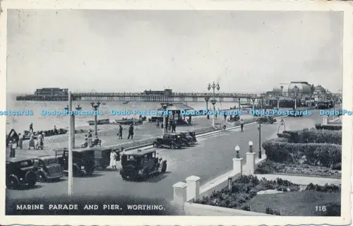 R050201 Marine Parade und Pier Worthing 1960