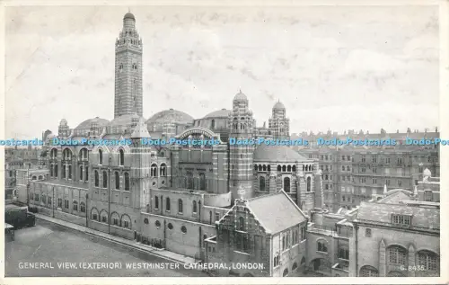 R050202 Gesamtansicht Westminster Cathedral London Valentine Silveresque Nr. G8436