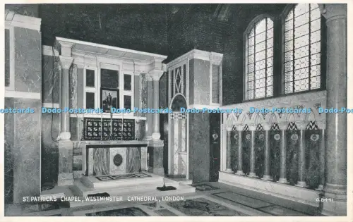 R050207 St Patricks Chapel Westminster Cathedral London Valentine Nr. F8441