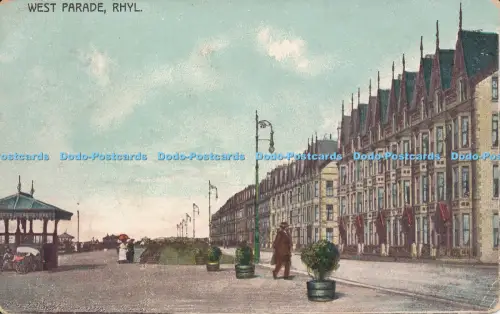 R050418 West Parade Rhyl A und H Sandoe 1908