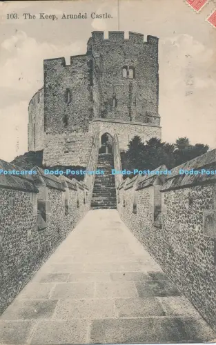 R050439 The Keep Arundel Castle J White 1916