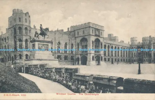 R050453 Windsor Castle The Quadrangle F G O stuard