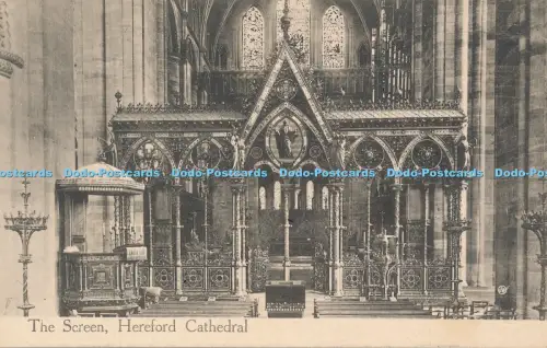 R050637 The Screen Hereford Cathedral M A Heeks